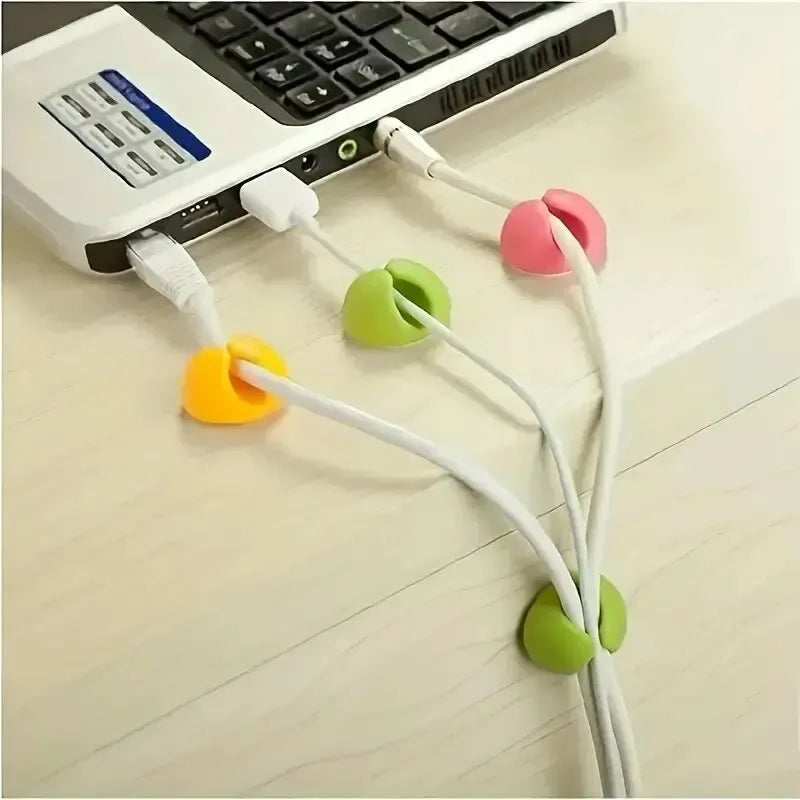 6-pack Of Desktop Cable Clips