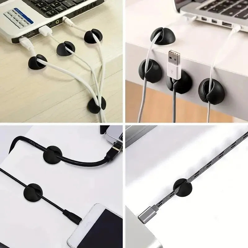 6-pack Of Desktop Cable Clips