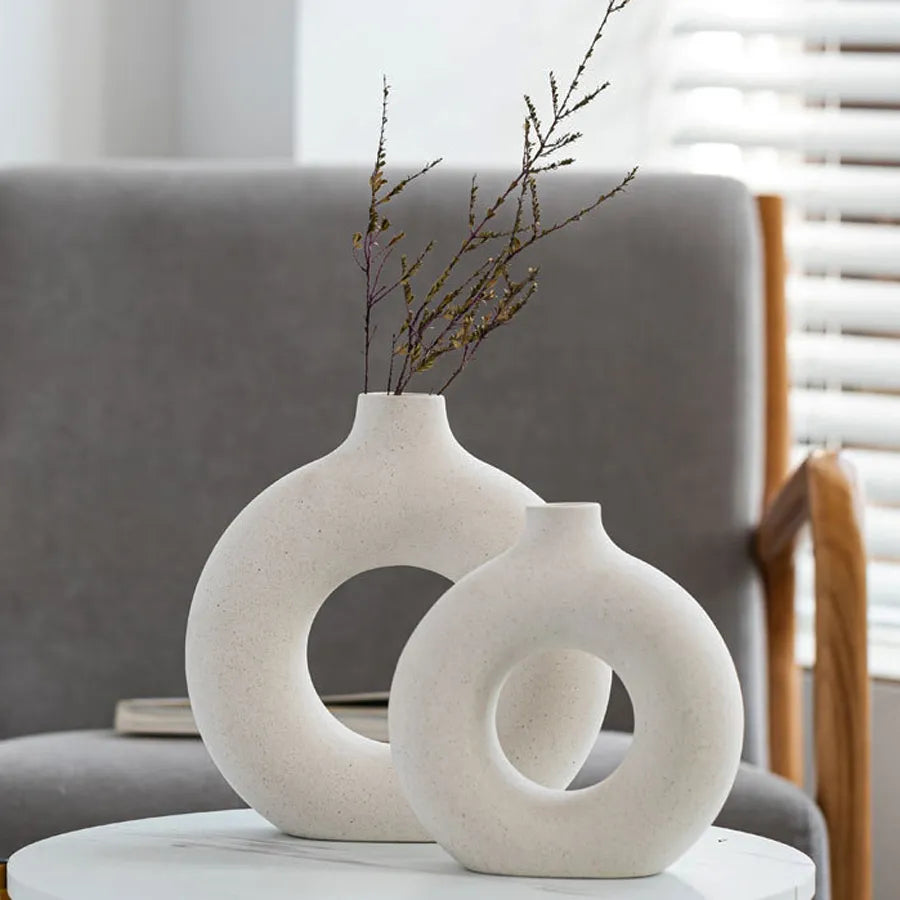 Nordic Donut Vase