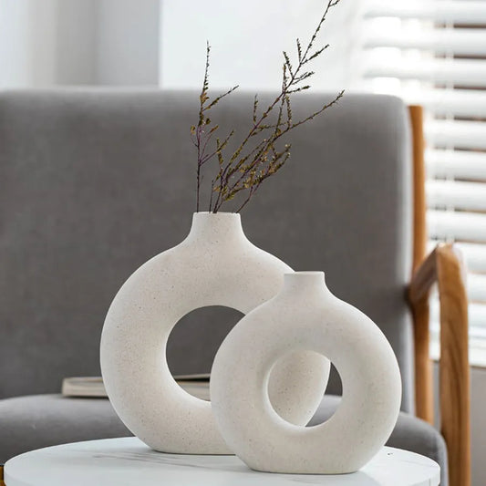 Nordic Donut Vase