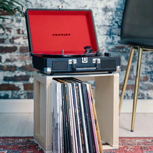 Crosley Cruiser Premier Vinyl Record Player with Bluetooth Functionality