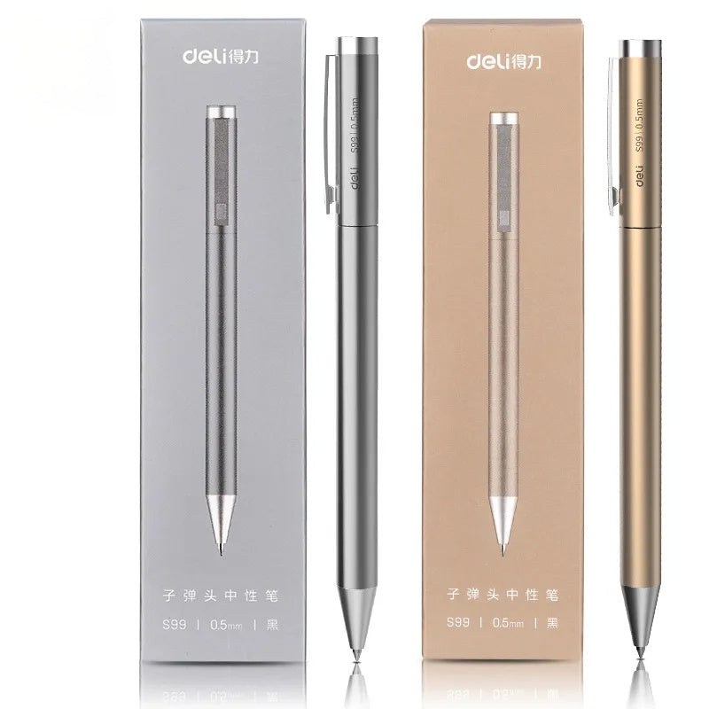 Metal Gel Ink Pen by Deli